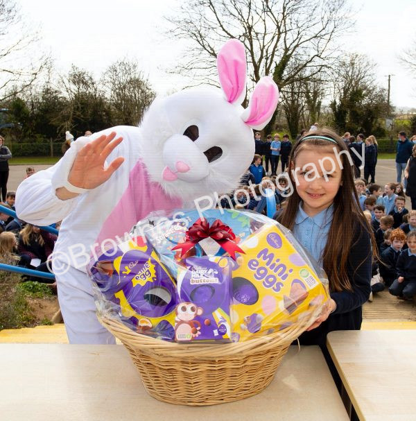 Easter Bunny Visits Horeswood School