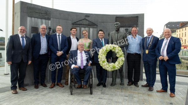 President Kennedys visit 60th anniversary at John F Kennedy statue