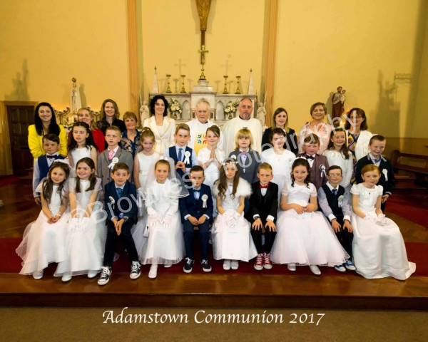 Scoil Naisiunta Abbain, Adamstown Communion 2017