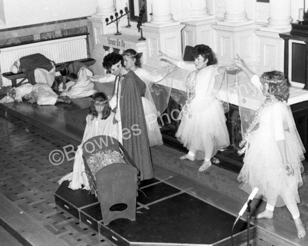500 Nativity Pagent in Augustinian Church 1987